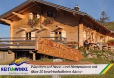 Sommerurlaub Wandern auf Almgebieten in Reit i. Winkl